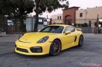 Porsche Cayman GT4 in Yellow by Impressive Wrap 2016 года